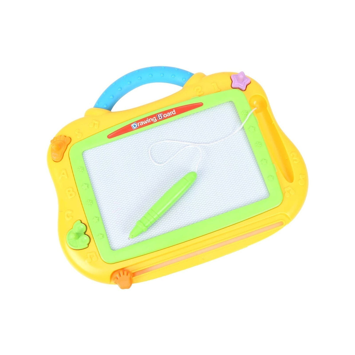 🖍️✨Mess-Free Kids Magic Drawing Board – Slide-Erase, Colorful, Portable! 🎨