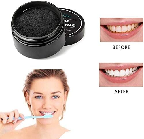 🦷🌿 Charcoal Teeth Whitening Powder – Natural & Effective Oral Care ✨