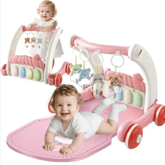 Kids Game 2-in-1 Baby Gym With Walker ©