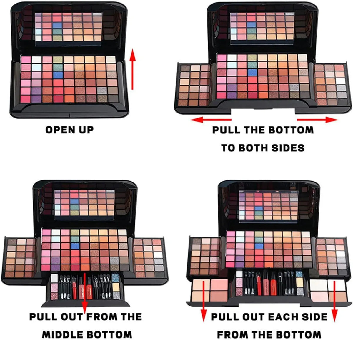 Woman Miss Rose Makeup Kit